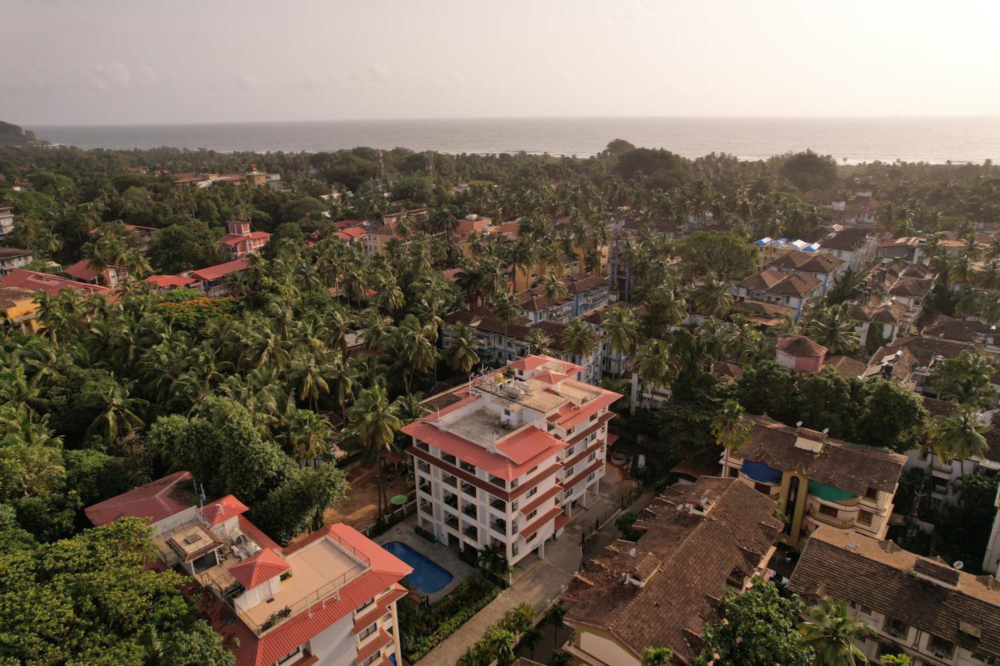 Ekostay - Belvedere Apartment Candolim Exterior foto